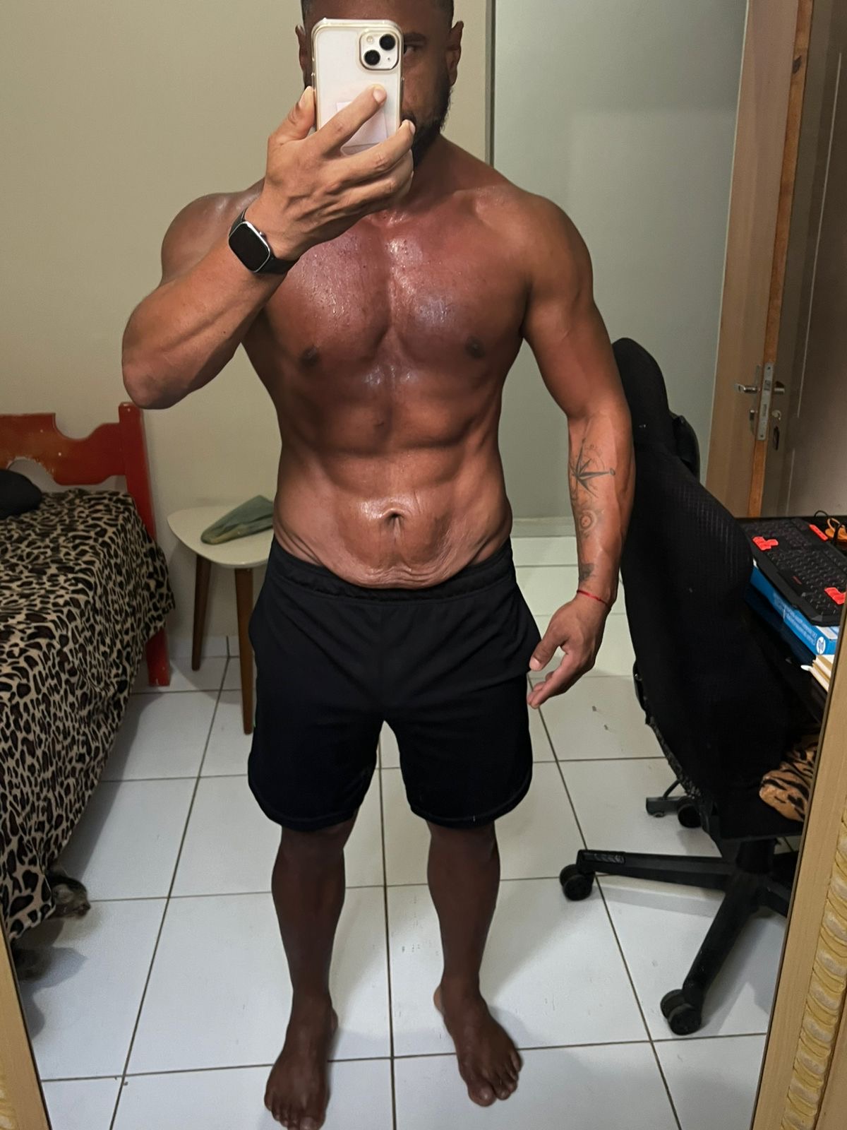 Foto de depois - evolução do paciente 1