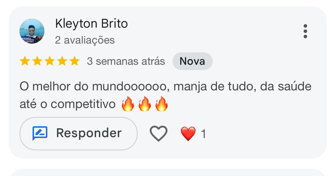 Avaliações de pacientes